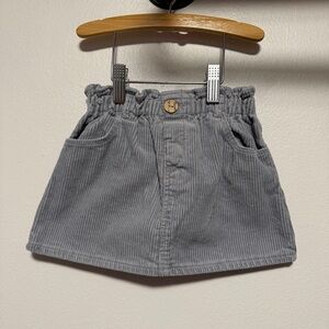 zara toddler skirt